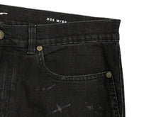 Load image into Gallery viewer, SAINT LAURENT サンローラン デニムパンツ ボトム 4b010238 ブラック 黒 コットン ポリウレタン 32 美品 中古 4b010238