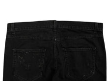 Load image into Gallery viewer, SAINT LAURENT サンローラン デニムパンツ ボトム 4b010238 ブラック 黒 コットン ポリウレタン 32 美品 中古 4b010238