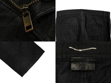 Load image into Gallery viewer, SAINT LAURENT サンローラン デニムパンツ ボトム 4b010240 ブラック 黒 コットン ポリウレタン 美品 中古 4b010240