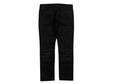 Load image into Gallery viewer, SAINT LAURENT サンローラン デニムパンツ ボトムス 622876 ブラック 黒 コットン レーヨン ポリウレタン 中古 4b010241