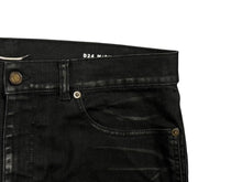 Load image into Gallery viewer, SAINT LAURENT サンローラン デニムパンツ ボトムス 622876 ブラック 黒 コットン レーヨン ポリウレタン 中古 4b010241