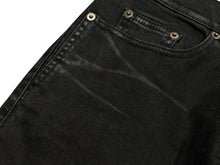 Load image into Gallery viewer, SAINT LAURENT サンローラン デニムパンツ ボトムス 622876 ブラック 黒 コットン レーヨン ポリウレタン 中古 4b010241