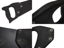 Load image into Gallery viewer, 新品同様 CHROME HEARTS クロムハーツ SAW ソウ ノコギリ 鋸 クロスボール ホースシュー エボニーウッド シルバー925 中古 4b010245