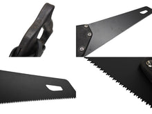 Load image into Gallery viewer, 新品同様 CHROME HEARTS クロムハーツ SAW ソウ ノコギリ 鋸 クロスボール ホースシュー エボニーウッド シルバー925 中古 4b010245