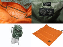 画像をギャラリービューアに読み込む, 極美品 PORTER x 村上隆 ポーター RUCKSACK リュック バックパック 381-08544 お花 ナイロンツイル セージグリーン 中古 4b010255