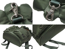 画像をギャラリービューアに読み込む, 極美品 PORTER x 村上隆 ポーター RUCKSACK リュック バックパック 381-08544 お花 ナイロンツイル セージグリーン 中古 4b010255