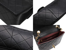 画像をギャラリービューアに読み込む, 極美品 CHANEL シャネル ミニマトラッセ20 ショルダーバッグ 4番台 ココマーク ブラック ラムスキン ゴールド金具 中古 4b010265
