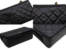 画像をギャラリービューアに読み込む, 極美品 CHANEL シャネル フルフラップ ミニマトラッセ19 Sチェーンショルダーバッグ 1番台 ラムスキン ココマーク ゴールド金具 中古 4b010266