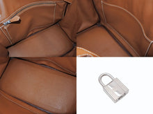 画像をギャラリービューアに読み込む, 極美品 HERMES エルメス バーキン30 ハンドバッグ トゴ ゴールド シルバー金具 ☐I刻印 中古 4b010288