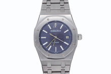画像をギャラリービューアに読み込む, オーデマピゲ AUDEMARS PIGUET ロイヤルオーク オートマティック 15300ST.OO.1220ST.02 ネイビー文字盤 美品 中古 4b010321
