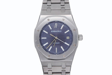 オーデマピゲ AUDEMARS PIGUET ロイヤルオーク オートマティック 15300ST.OO.1220ST.02 ネイビー文字盤 美品 中古 4b010321