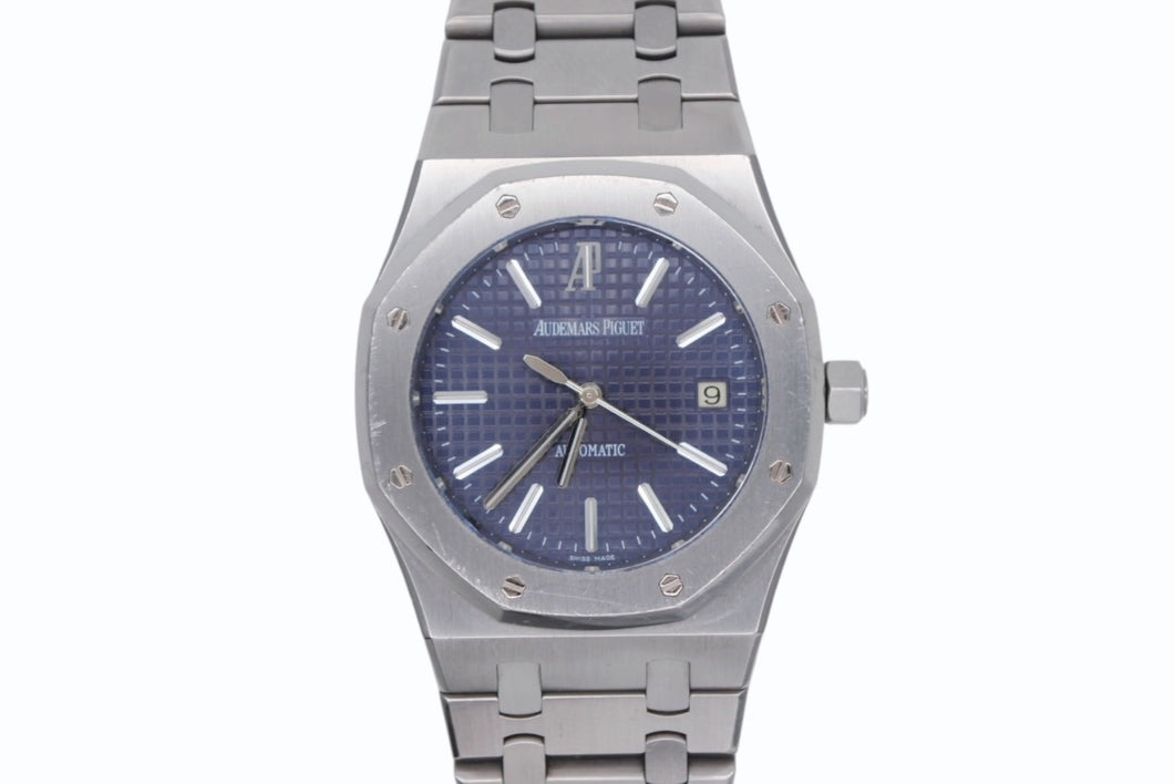 オーデマピゲ AUDEMARS PIGUET ロイヤルオーク オートマティック 15300ST.OO.1220ST.02 ネイビー文字盤 美品 中古 4b010321