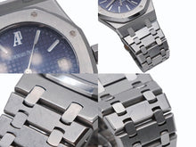 画像をギャラリービューアに読み込む, オーデマピゲ AUDEMARS PIGUET ロイヤルオーク オートマティック 15300ST.OO.1220ST.02 ネイビー文字盤 美品 中古 4b010321