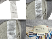 Load image into Gallery viewer, GUCCI childrens グッチ キッズ スウェットシャツ グレー １8/24m 543890 コットン 刺繍 犬 ドック 美品 中古 4b046206