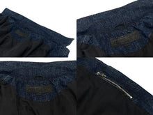 画像をギャラリービューアに読み込む, 極美品 CHROME HEARTS クロムハーツ クラシックジーン 袖フローラルクロスパッチ デニムジャケット ブルー レッド サイズXXL 中古 4b006175