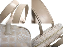 画像をギャラリービューアに読み込む, CHANEL シャネル ニュートラベルライン ミニ ボストンバッグ 7番台 2005年 ココマーク ベージュ キャンバス 美品 中古 4c066509