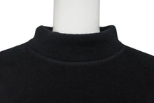 Load image into Gallery viewer, 極美品 BALENCIAGA バレンシアガ 23AW エンブロイダリー モックネック フリース ブラック ポリエステル オーバーサイズ 697975 サイズXS 中古 4c066828