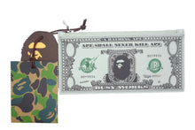 画像をギャラリービューアに読み込む, 新品未使用 A BATHING APE アベイシングエイプ ポーチ BANKNOTE グリーン MN0508_1K80190305 中古 4c067086