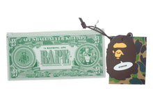 画像をギャラリービューアに読み込む, 新品未使用 A BATHING APE アベイシングエイプ ポーチ BANKNOTE グリーン MN0508_1K80190305 中古 4c067086