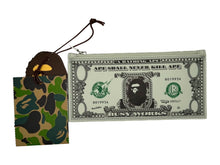 画像をギャラリービューアに読み込む, 新品未使用 A BATHING APE アベイシングエイプ ポーチ BANKNOTE グリーン MN0508_1K80190305 中古 4c067087