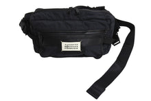画像をギャラリービューアに読み込む, MARTIN MARGIELA マルタンマルジェラ ウエストバッグ ボディバッグ カレンダータグ 2019年 ナイロン ブラック 美品 中古 4c067124mm