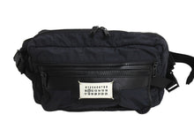 画像をギャラリービューアに読み込む, MARTIN MARGIELA マルタンマルジェラ ウエストバッグ ボディバッグ カレンダータグ 2019年 ナイロン ブラック 美品 中古 4c067124mm