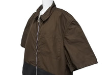 画像をギャラリービューアに読み込む, CHROME HEARTS クロムハーツ CHクロスパッチ ダガージップアップシャツ サイズXXL ナイロン カーフスキン シルバ−925 美品 中古 4c067402