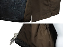 画像をギャラリービューアに読み込む, CHROME HEARTS クロムハーツ CHクロスパッチ ダガージップアップシャツ サイズXXL ナイロン カーフスキン シルバ−925 美品 中古 4c067402