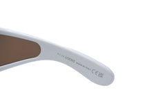 画像をギャラリービューアに読み込む, 新品未使用 LOEWE ロエベ サングラス アイウェア サイズ140▫︎0 145 イタリア製 ゴールド金具 ホワイト 中古 4c067427