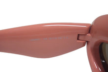 画像をギャラリービューアに読み込む, 新品未使用 LOEWE ロエベ サングラス アイウェア LW400971 サイズ55▫︎16 145 イタリア製 ピンク 中古 4c067429