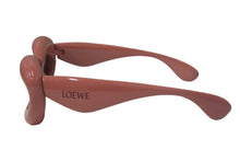 画像をギャラリービューアに読み込む, 新品未使用 LOEWE ロエベ サングラス アイウェア LW400971 サイズ55▫︎16 145 イタリア製 ピンク 中古 4c067432
