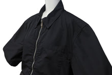 画像をギャラリービューアに読み込む, 新品同様 CHROME HEARTS クロムハーツ CHクロスパッチ ダガージップアップシャツ サイズM ナイロン カーフスキン シルバ−925 中古 4c067999