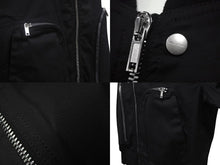 画像をギャラリービューアに読み込む, Rick Owens リックオウエンス バウハウス ボンバージャケット RU01D3791 サイズ46 ブラック コットン 24SS 美品 中古 4c068276