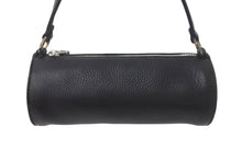 画像をギャラリービューアに読み込む, 未使用 CHROME HEARTS クロムハーツ 筒型バッグ GRINDS ミニセメタリークロスパッチ スクロールラベルリング ブラック 中古 4c068449