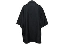 画像をギャラリービューアに読み込む, 極美品 PRADA プラダ 半袖シャツ SC620 S222 11FC 2022年 RE-NYLON リナイロン 総柄ロゴ サイズXXL ブラック 中古 4c068562