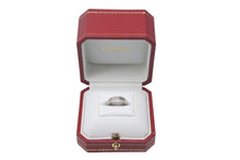 Load image into Gallery viewer, 極美品 Cartier カルティエ ラブリング ウェディング リング 指輪 K18WG 750 ホワイトゴールド B4085100 サイズ45 中古 4c068621