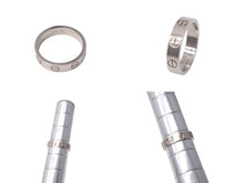 Load image into Gallery viewer, 極美品 Cartier カルティエ ラブリング ウェディング リング 指輪 K18WG 750 ホワイトゴールド B4085100 サイズ45 中古 4c068621