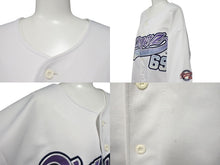 画像をギャラリービューアに読み込む, players69 プレイヤーズ69 ベースボールシャツ ゲームシャツ ホワイト グラデーション 刺繍 ポリエステル 良品 中古 4c068927