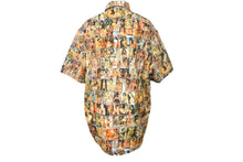 画像をギャラリービューアに読み込む, PELLE PELLE ペレペレ 半袖シャツ ガール ヌード セクシー 総柄 ポリエステル マルチカラー サイズL 美品 中古 4c068928