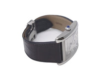 画像をギャラリービューアに読み込む, 極美品 CARTIER カルティエ 自動巻き 時計 タンクMC W5330003 3589209278SX AT SS 革ベルト シルバー文字盤 ブラック 中古 4c068992