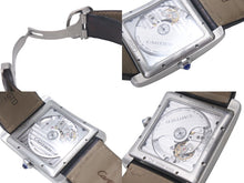 画像をギャラリービューアに読み込む, 極美品 CARTIER カルティエ 自動巻き 時計 タンクMC W5330003 3589209278SX AT SS 革ベルト シルバー文字盤 ブラック 中古 4c068992