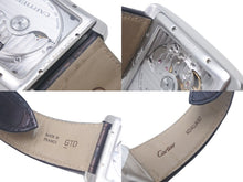 画像をギャラリービューアに読み込む, 極美品 CARTIER カルティエ 自動巻き 時計 タンクMC W5330003 3589209278SX AT SS 革ベルト シルバー文字盤 ブラック 中古 4c068992
