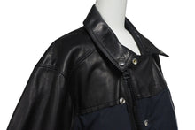 画像をギャラリービューアに読み込む, 極美品 SACAI × UNDERCOVER サカイ × アンダーカバー ダブルライダースジャケット UCZ9203 サイズ4 牛革 ポリエステル ブラック 中古 4c069210
