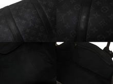 画像をギャラリービューアに読み込む, 極美品 LOUIS VUITTON ルイヴィトン ボストンバッグ キーポルバンドリエール55 モノグラムエクリプス M40605 中古 4c069309