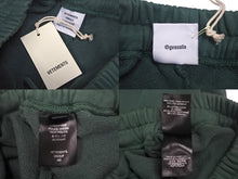 画像をギャラリービューアに読み込む, 新品未使用品 VETEMENTS ヴェトモン BAGGY SWEATPANTS バギースウェットパンツ UA53SP600P サイズXS グリーン 刺繍 中古 4c069348