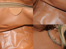 画像をギャラリービューアに読み込む, CELINE セリーヌ マカダム ハンドバッグ パピヨン型 ヴィンテージ PVC レザー ブラウン ゴールド金具 美品 M14 中古 ４c069396