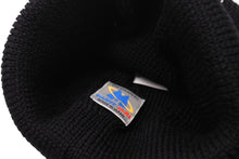 画像をギャラリービューアに読み込む, 新品未使用 SAINT MICHAEL セントマイケル KNIT CAP ニットキャップ SM-YS1-0000-081 ワンサイズ ウール ブラック ホワイト 中古 4c069472