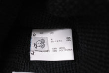 画像をギャラリービューアに読み込む, 新品未使用 SAINT MICHAEL セントマイケル KNIT CAP ニットキャップ SM-YS1-0000-081 ワンサイズ ウール ブラック ホワイト 中古 4c069472
