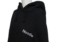 画像をギャラリービューアに読み込む, VETEMENTS ヴェトモン 16AW ADELAIDE バックレタリング刺繍スウェットプルオーバーフーディ パーカー ブラック SS16TP17 美品 4c069645