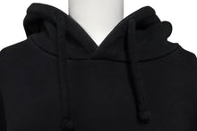 画像をギャラリービューアに読み込む, VETEMENTS ヴェトモン 16AW ADELAIDE バックレタリング刺繍スウェットプルオーバーフーディ パーカー ブラック SS16TP17 美品 4c069645